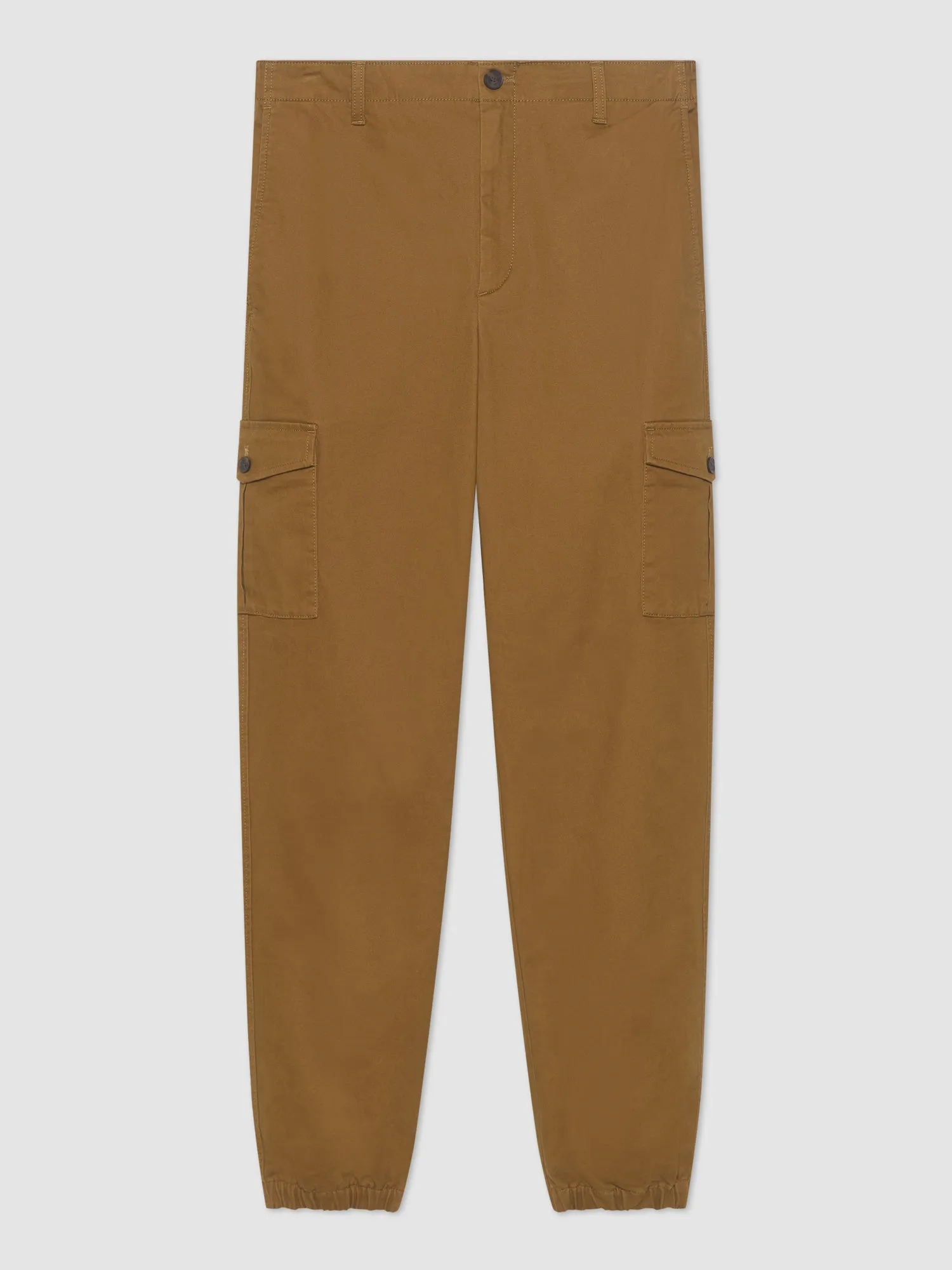 Utility Woven Jogger Pant - Brown