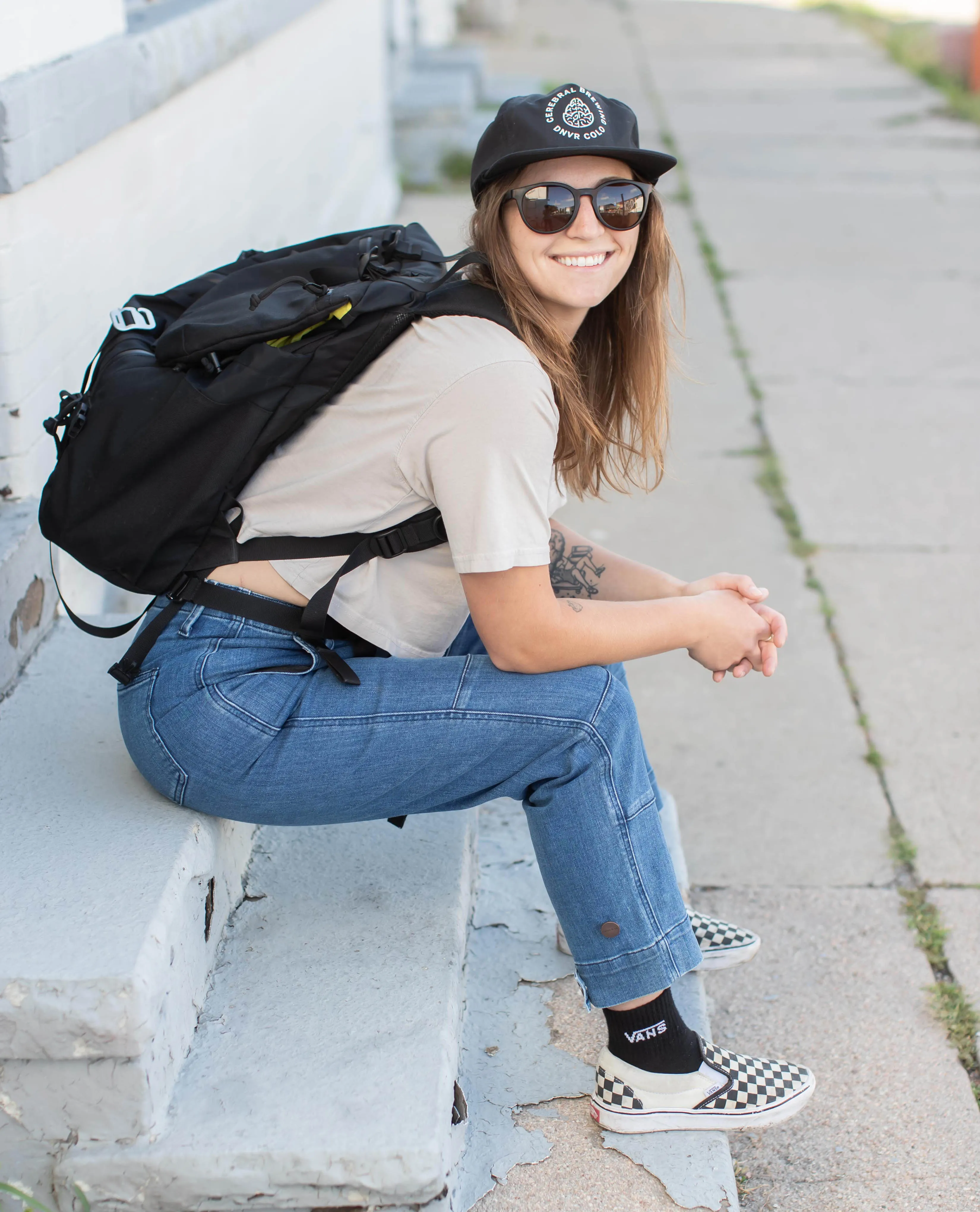 Women's Hiker Jeans Stone