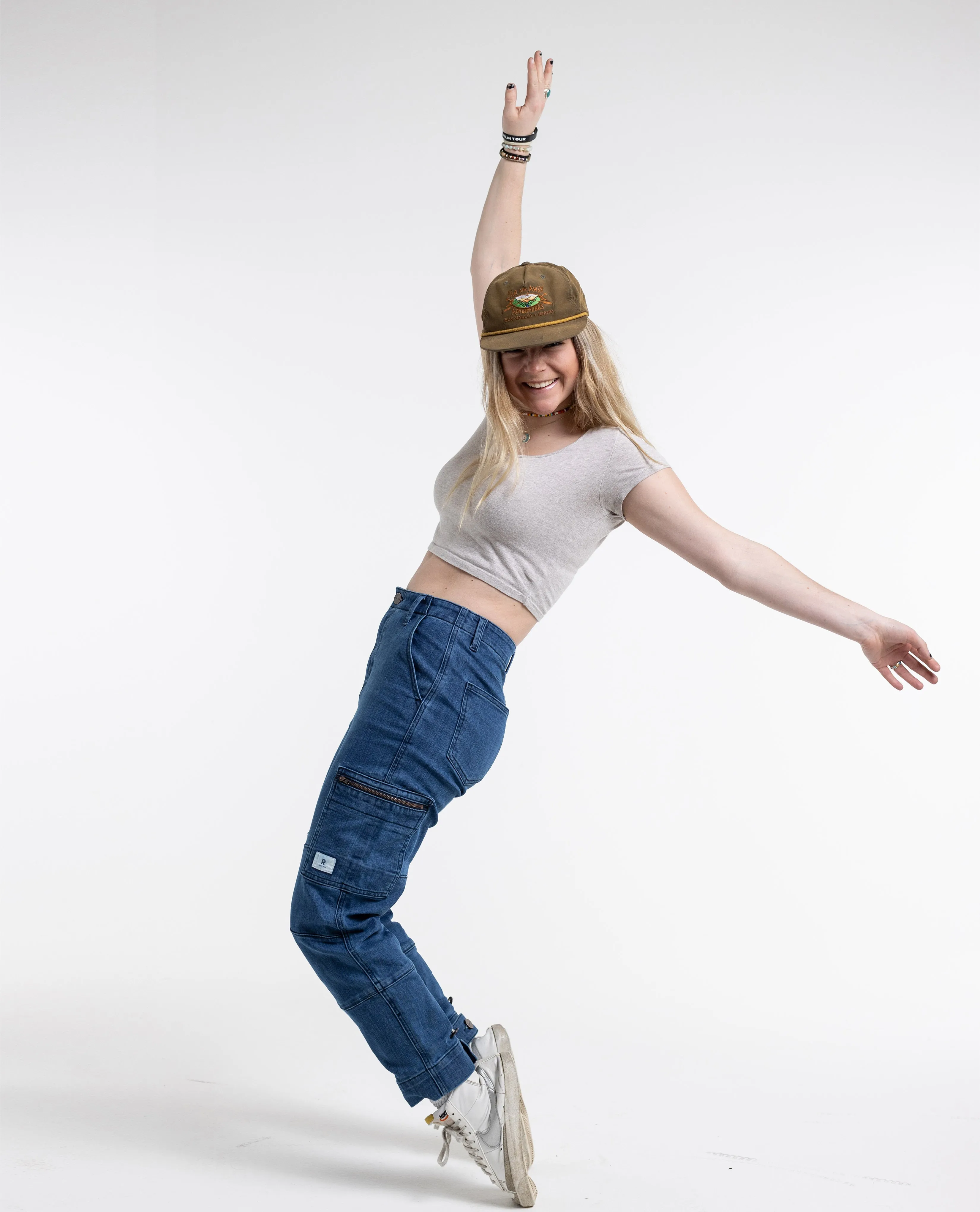 Women's Hiker Jeans Stone