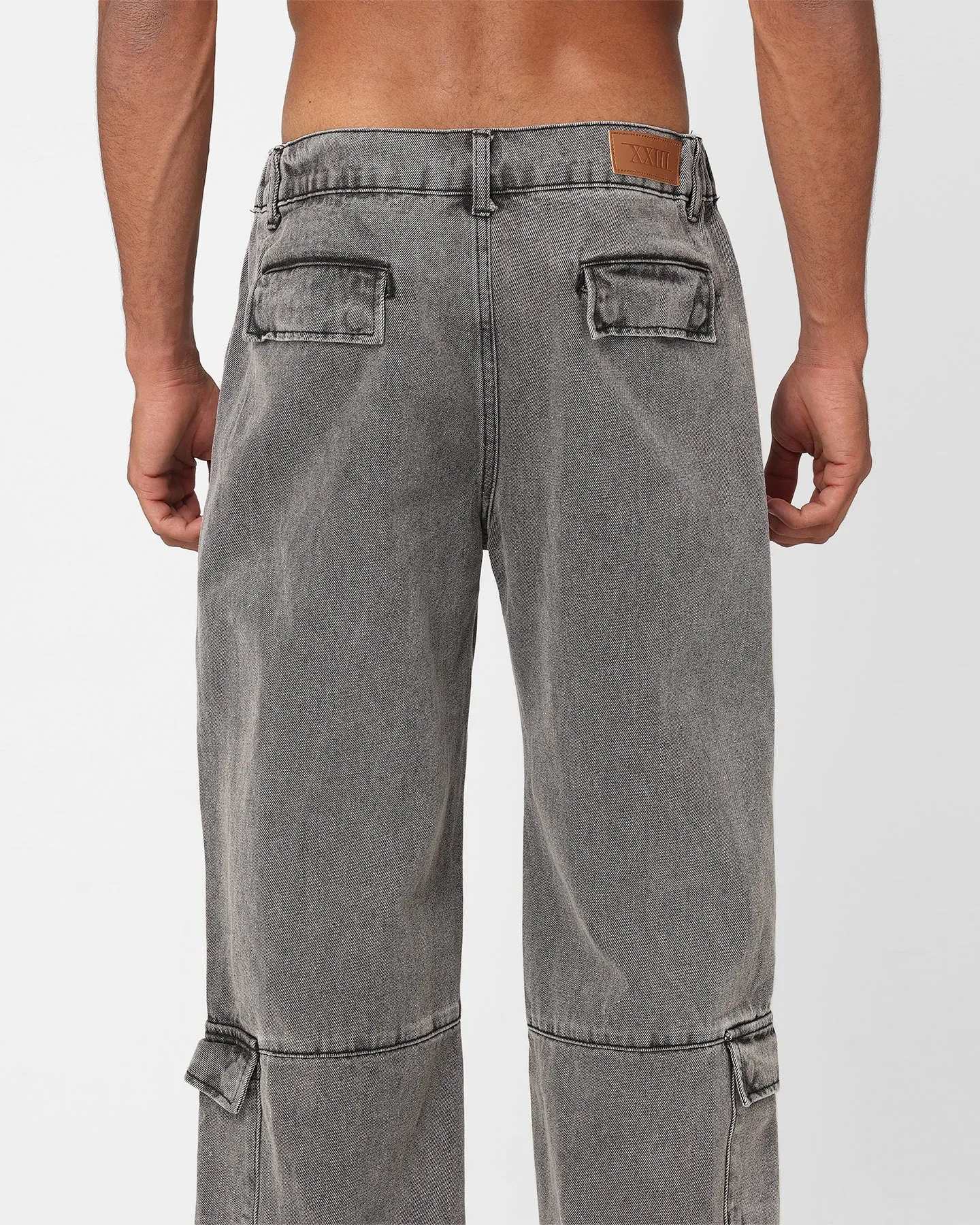 XXIII Jante Acid Wash Jeans Grey