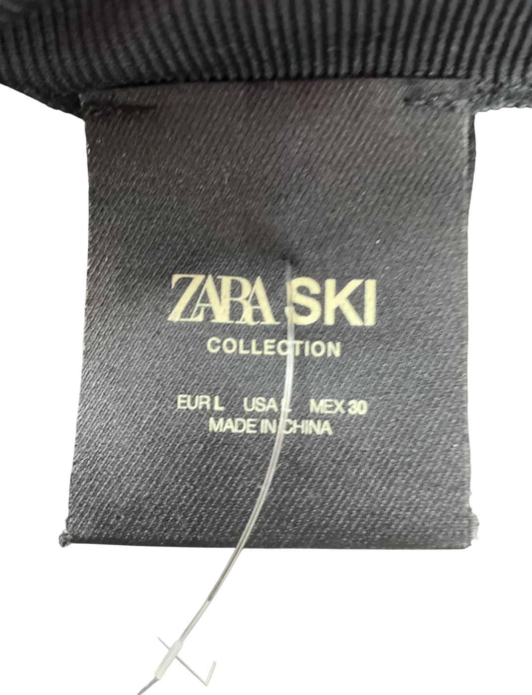 ZARA Black Thermal Leggings UK L