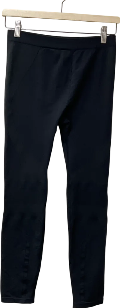 ZARA Black Thermal Leggings UK L
